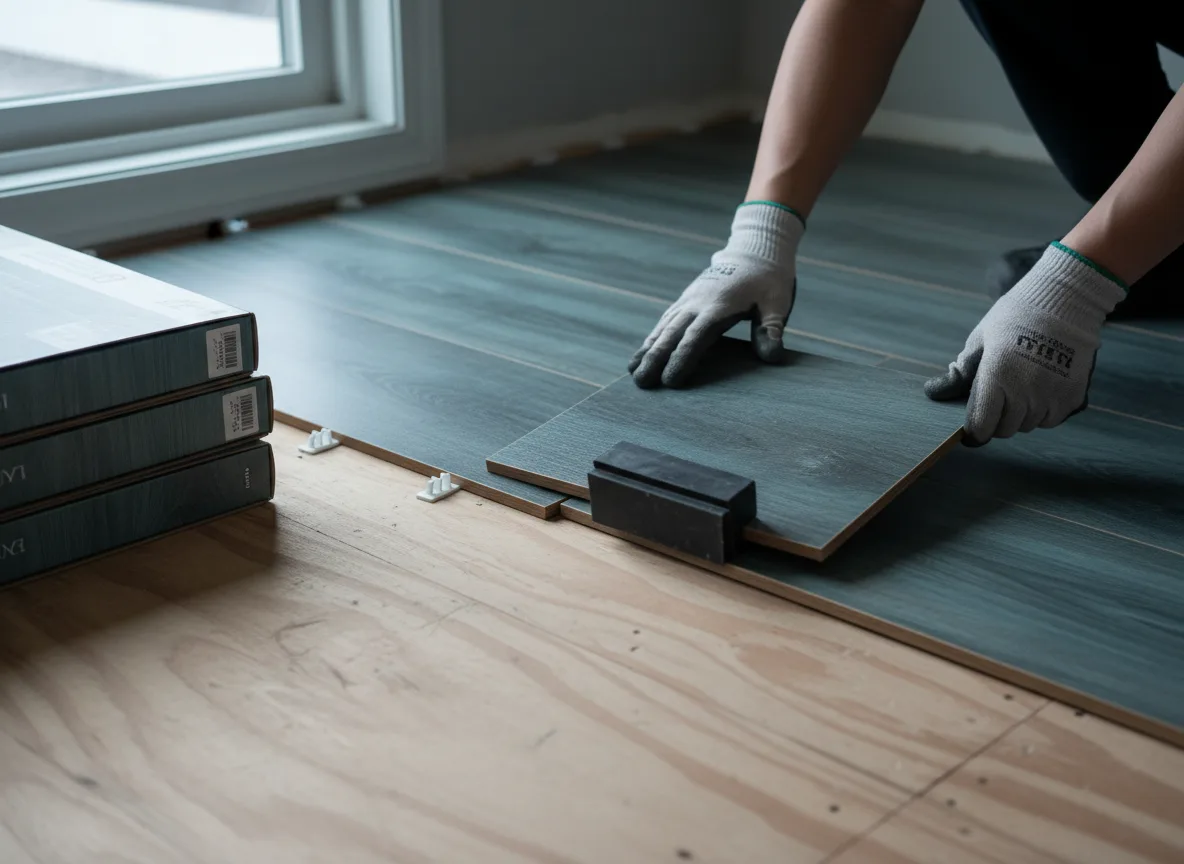 Luxury Vinyl Plank Installation company in Andover, MN